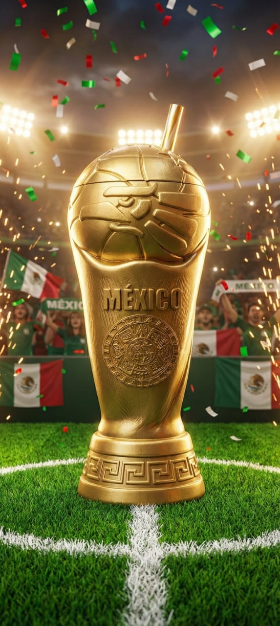 VASO TIPO COPA MUNDIAL 2026